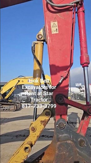 Link Belt Excavators for Rent at Star Tractor #linkbelt #excavator #heavyequipment