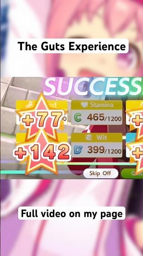 The Umamusume GUTS Experience #umamusume