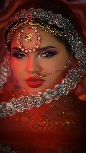 Asoka makeup🇮🇳✨🕌 #makeup #maquillaje #makeupidea #creativeideas #makeupcreator #Maquiagem #maquillaje #style #asoka #indianbride #bridal #bridemakeup #bindi #hindi