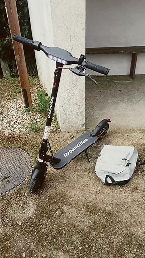 Short test ride with my UrbanGlide 💯 S. (First time on an electric scooter) - (Part 1)