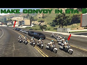 Make Convoy In GTA 5 | VIP Protocol In GTA V|PRESIDENT Protocol In GTA V #CONVOYGTA5#GTA5PROTOCOL
