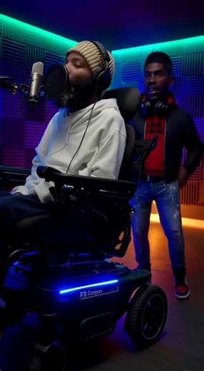 Rapping About Wheelchairs at No Hands Studios
