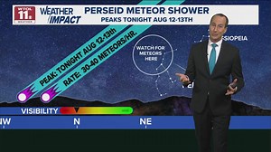 Perseid meteor shower peaks tonight. Here's what you should know in northwest Ohio, southeast Michigan