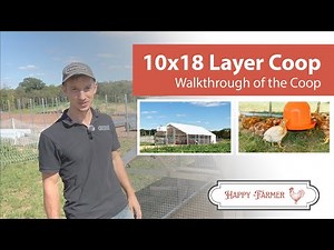 “Revolutionize Your Farming: The 10×18 Mobile Chicken Tractor That Moves With You”