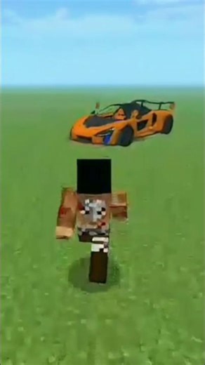 Minecraft with cars mod | McLaren Senna mod #minecraft #Minecraftmod