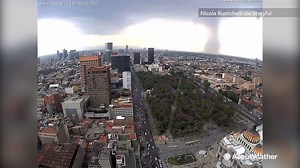 16K views · 153 reactions | This amazing webcam timelapse shows a downburst (sudden burst of heavy rain) hitting the ground in Mexico City during a thunderstorm Wednesday: | AccuWeather | Facebook