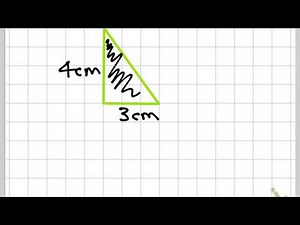 How to find the area of a triangle using a formula.
