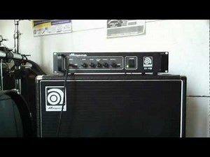 Ampeg B1RE head + Ampeg SVT 410 HE cab.avi
