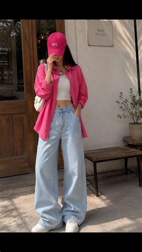 Oversized Shirts, Baggy Jeans & Aesthetic Casual Looks 🤍||pinterest inspired outfit ideas 2026||