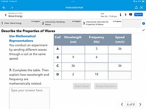 Describe the Properties of WavesUse Mathematical Representati... | Filo