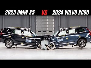 2025 BMW X5, 2024 Lexus NX & 2024 Volvo XC90 Crash Test Results - Top Safety Pick+ Winners!