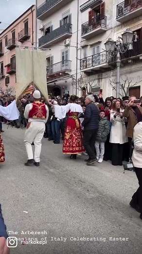 62K views · 700 reactions | Happy Easter from the Albanians of Italy the Arberesh! It’s been over 600 years that they left Albania and they saved their culture tradition and religion. AMAZING   #Arbresh #Albanian #Italy #happyeaster #EasterSunday Video Credit: Mario Calivà | Marko Kepi | Facebook