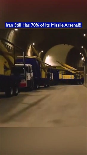 Iran Still Has 70% of Its Missile Arsenal - Missile Cities Still Operational!