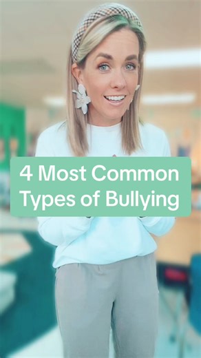 15K views · 236 reactions | The 4 most common types od bullying and how to identify them! #teacher #teachers #bully #bullyprevetion #sel #LearnOnTikTok #mrsarensberg #bully #Love #care #awareness #trauma #traumainformed | Mrs. Arensberg | Facebook