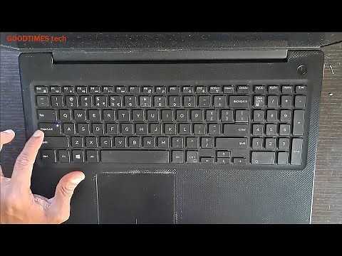 DELL Vostro P75F110 laptop only caps lock light is on | but no display | Simple solution.