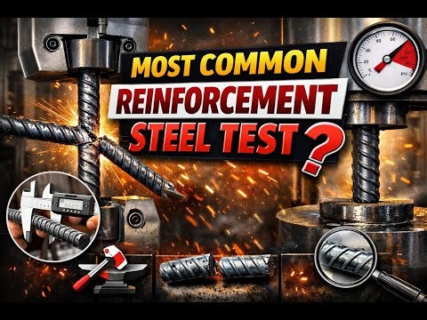 Most Common Reinforcement Steel Tests | Site & Lab Tests Explained in Pictures