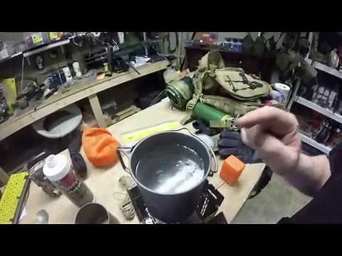 Methyl Hydrate as a fuel for my home made stove