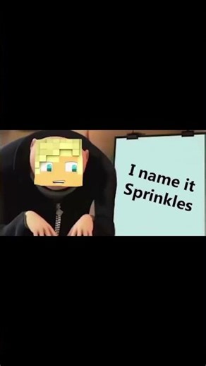 SPRINKLES!!! #minecraft #aphmau #mystreet #bloopers #funny #shorts