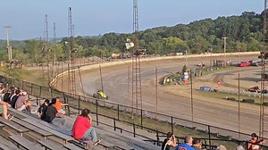 Pittsburgh Pennsylvania Motor Speedway 8/9/25 RUSH Sprint Car Series Heat Race #1 We always love a PPMS race day! Not only is it the closest to home (40 minute drive max), but Wyatt really enjoys racing here! He finally had some luck in the pill draw pulling a 15 which has him starting 2nd (next to Zach Morrow) in the 1st heat. He definitely put up a battle for that front spot throwing a slider to pass Zach with a few laps to go, only for Zach to immediately regain the lead. Then, to make the ra