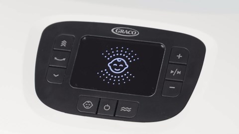 Graco SmartSense Baby Swing with Cry Detection Technology, Soothing Motions and Calming Vibrations, Comfortable Infant Support, Rori