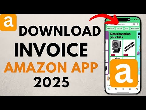 How to Get Invoice on Amazon App - iPhone & Android