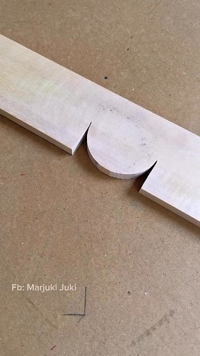 1.2M views · 6.6K reactions | create unique wood joints #tips #woodworking #diy #skills #carpenter | Marjuki Juki | Facebook