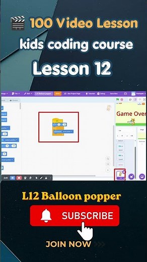 How to Make a Balloon Pop Game in Scratch | Balloon Game Tutorial for Beginners |
