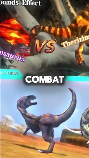 therizinosaurus vs giganotosaurus pong 1977