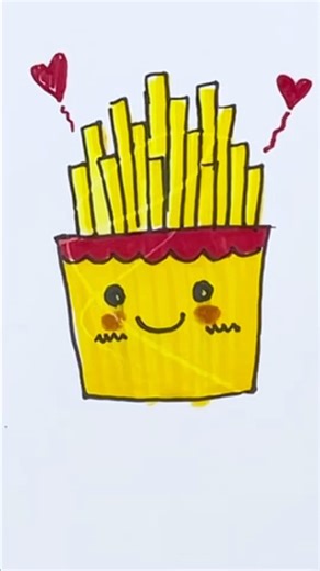 Cute Color_Cute Food #4 #shorts #cutecolor #cutefood