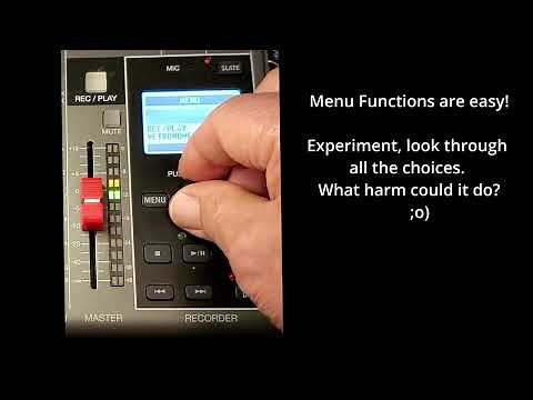 Zoom L 12 Part 4 Simple Tutorial - Recording with the L-12