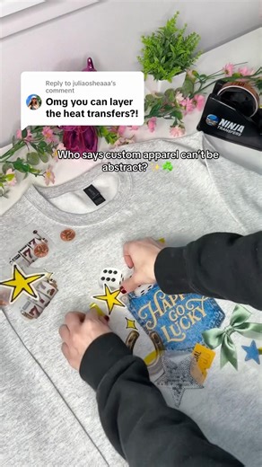 Design Your Own Creative Custom Apparel With Heat Transfers! 🔥