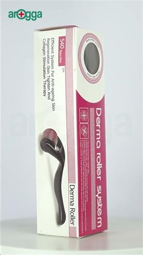Derma Roller System 540 Needles Derma for Face and Skin Care 1 5mm (67626)