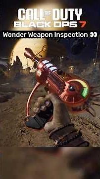 Cod Black Ops 7 Zombies Wonder Weapon Inspection 🧟‍♂️ #callofduty #gaming