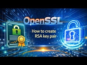 Openssl - How to create RSA key pair
