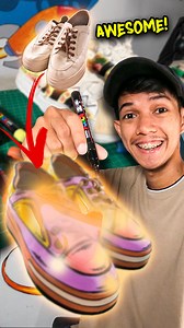 Custom Shoes with Posca Markers #Guhitjes #uniposca | Guhit Jes