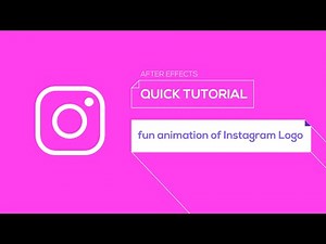 How to create fun animation of Instagram logo