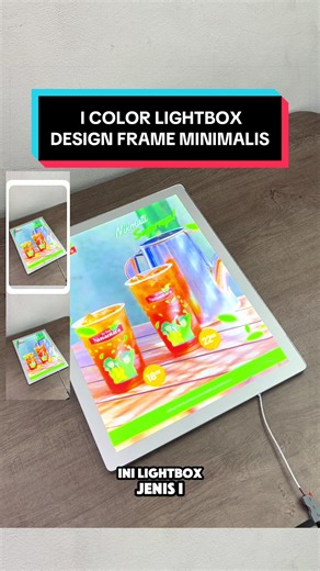 Customizable Lightbox Display for Business