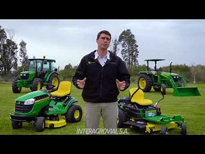 Tractores de Jardín John Deere serie E y Ztrack