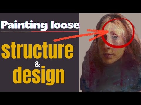 Loose Style Oil Portrait: Capturing Energy with Expressive Brushwork 🎨