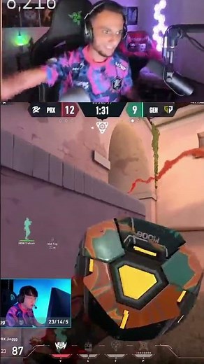 PRX Jinggg AGGRESSIVE 3k entry to win vs GEN G in VCT | FNS reacts #jinggg #prx #fns