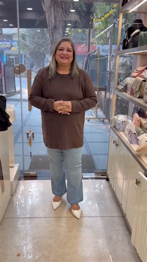 AAVNA FASHION STUDIO - India’s Premium Plussize Western Wear on Instagram: "Warm Comfy & so stylish! ✨ These premium plus size imported tops are a must-have for effortless style for everyday wear. 💈visit the store to try & buy💈 ×××××××××××××××××× 📍 Aavna Fashion Studio C4A/49A janakpuri 📦 Book Your Order 🛍 —————+—————+— Dm @aavnafashionstudio Or What’sApp +91 9870513398 #tops #plussize #imported #premium #prewintercollection #wintermood #TrendyFashion #plussizestore #plussizecollection #plu