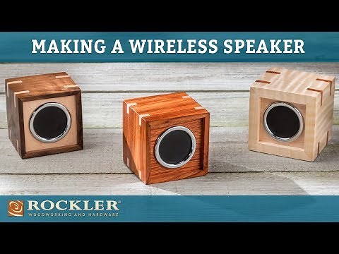 How to Make a Wireless Speaker Box | Rockler Project