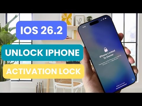 [ iOS 26.2 - 23C55 ] Fix Apple Account on All iPhones | Removing iCloud Activation Lock All iOS