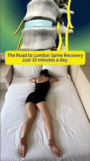 10 Minutes a Day for Lumbar Spine Recovery | Gentle Hip Sway to Relieve Lower Back Tension