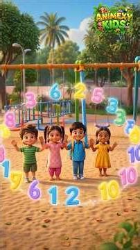 Counting 1 to 10 for Kids 🔢 Fun Learning Song with Actions