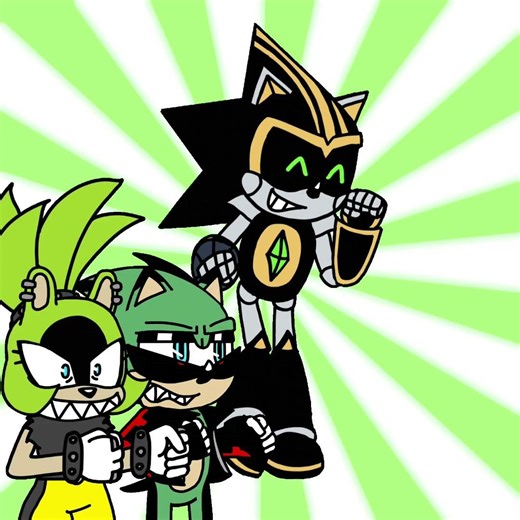 po pi po #sonicthehedgehog #sonic #shardthemetalsonic #metalsonic