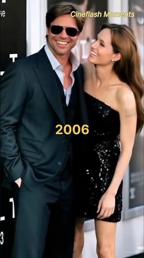 💖 Angelina Jolie & Brad Pitt’s Iconic Moments ✨ | #Brangelina #CoupleGoals