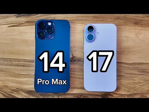 iPhone 14 Pro Max vs iPhone 17