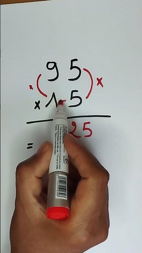 Ce calcul paraît simple… jusqu’à la fin 😱🧠 | 95×15
