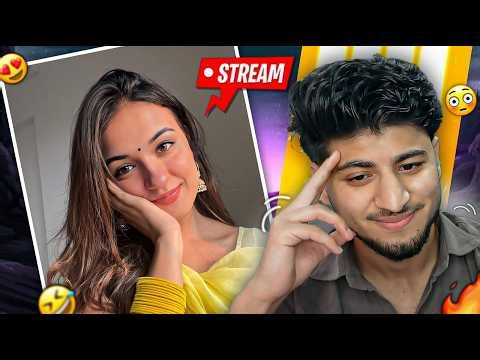 Cute Stranger Se Hui Baat 😳❤️ || Omegle LIVE DAY 256 #LiveStream #omegle #azar